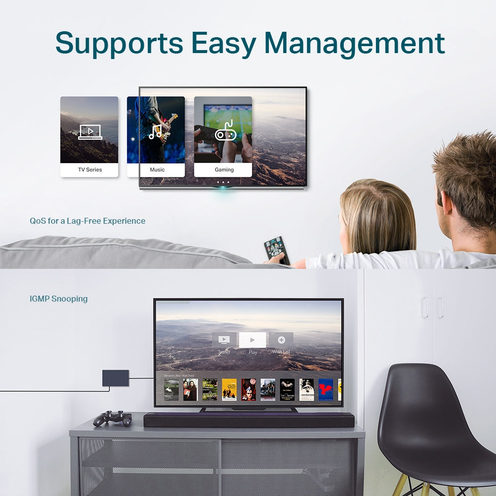 TP-Link 8 Port Gigabit Smart Switch