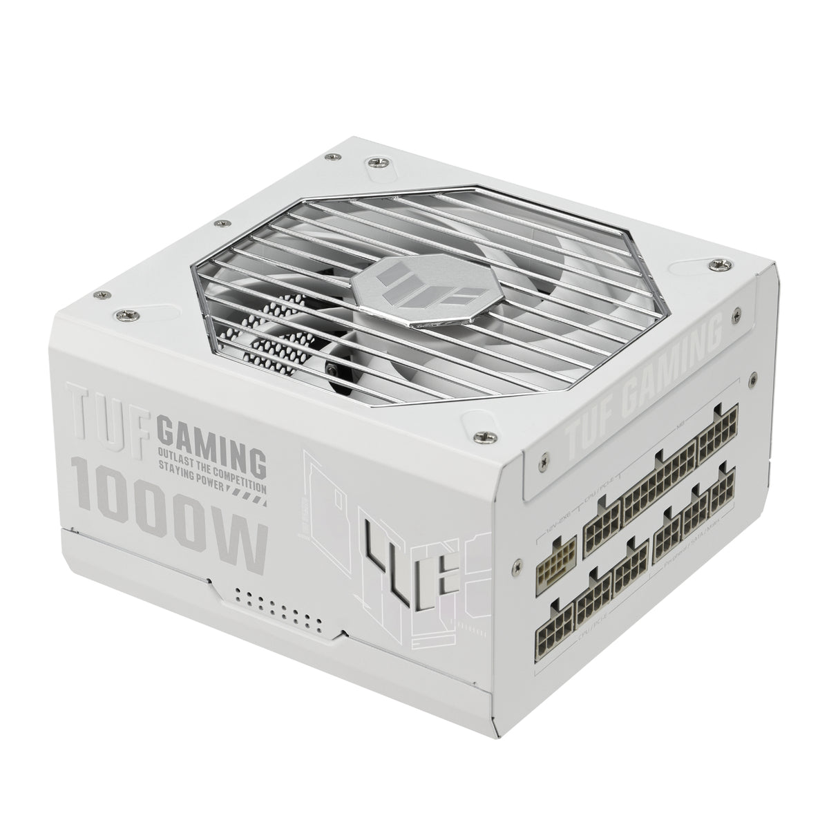 Asus TUF Gaming 1000W 80 PLUS Gold ATX Modular Power Supply - White