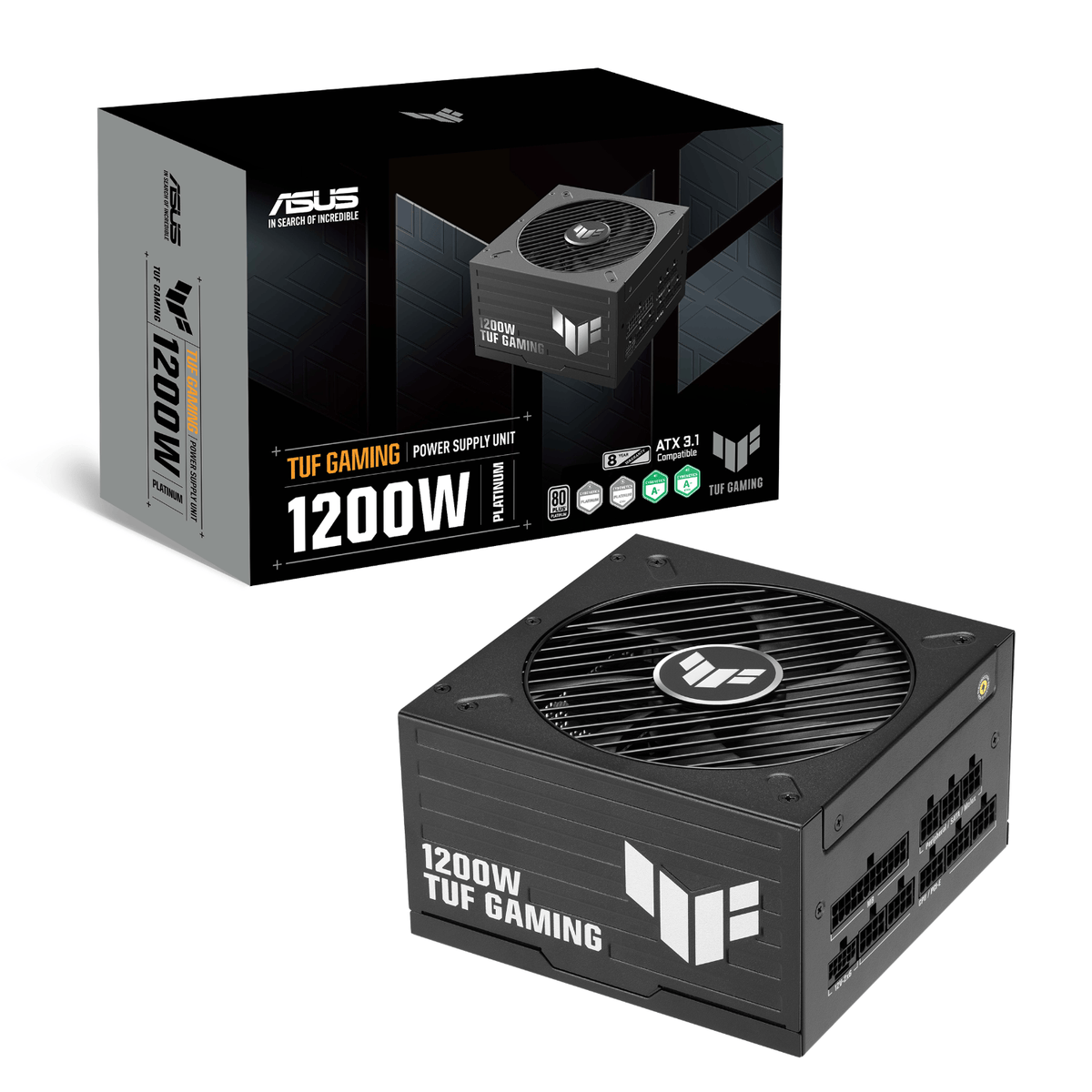 ASUS TUF Gaming 1200W 80 PLUS PLATINUM Modular Power Supply