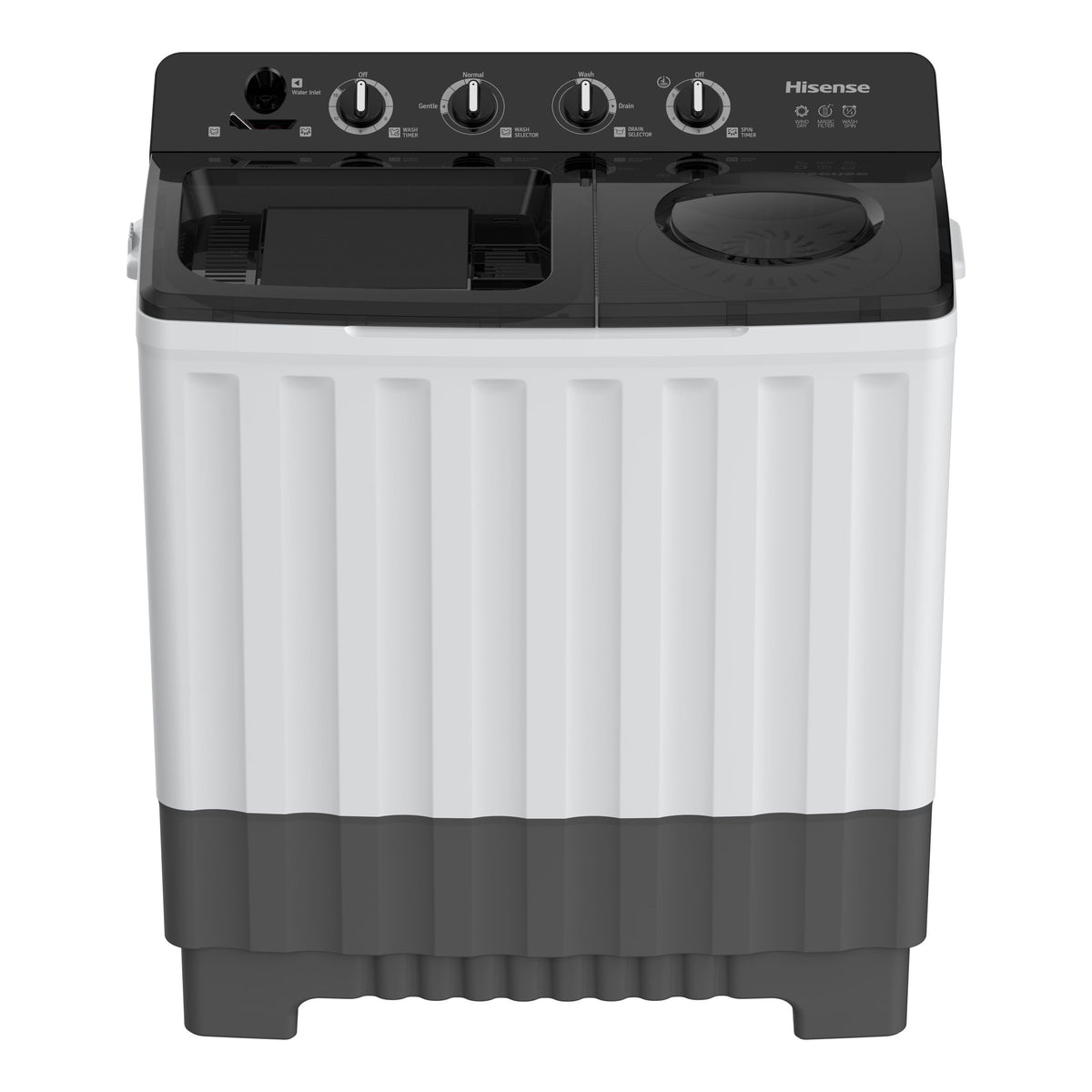 Hisense Twin Tub, 20KG White