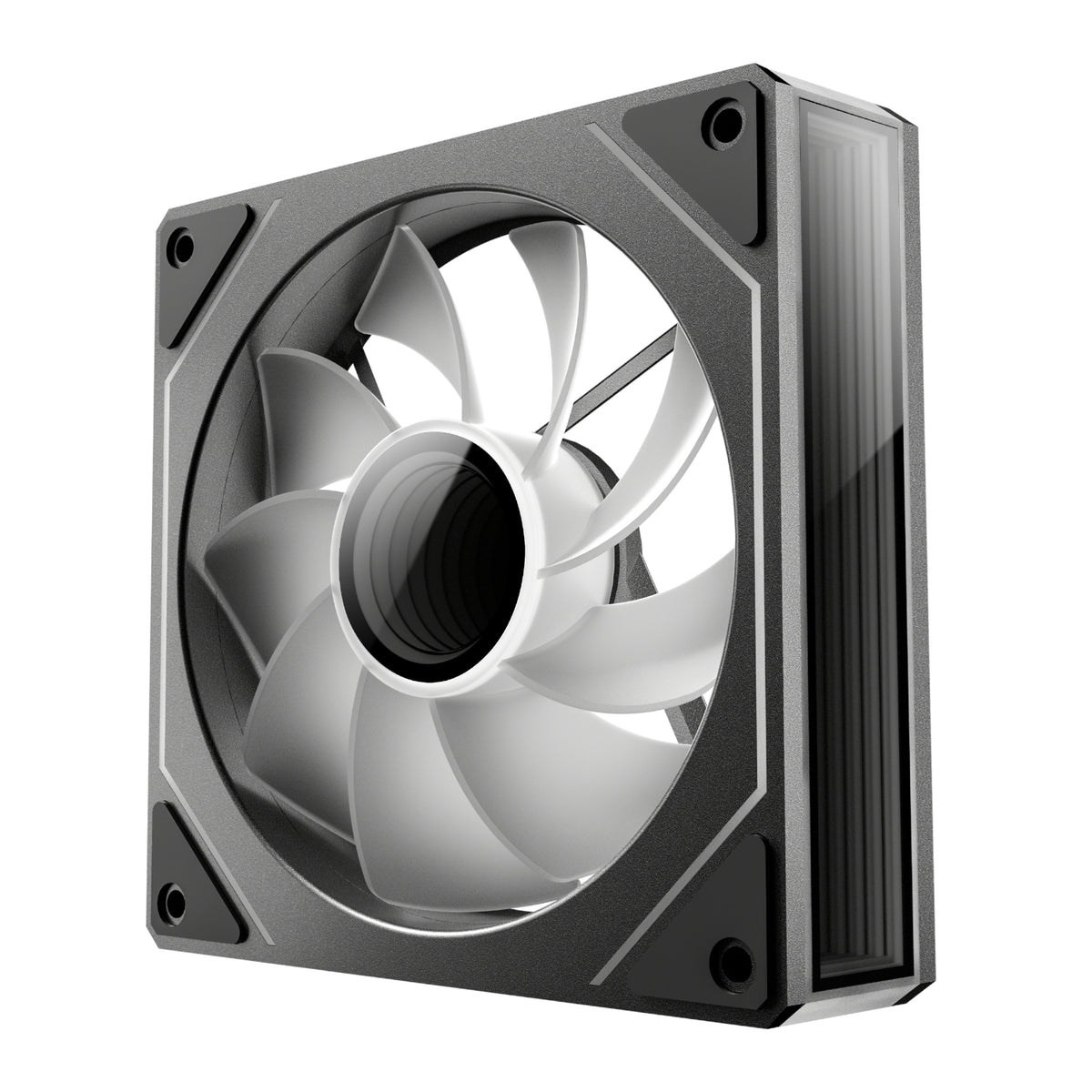 Antec VISION PWM 120mm ARGB Reverse Infinity Mirror Case Fan 3 Pack Black