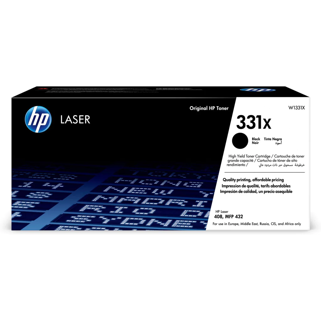 HP 331X HIGH YIELD BLACK ORIGINAL LASER TONER CARTRIDGE
