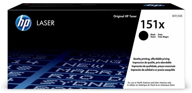 HP 151X BLACK ORIGINAL LASERJET TONER CARTRIDGE