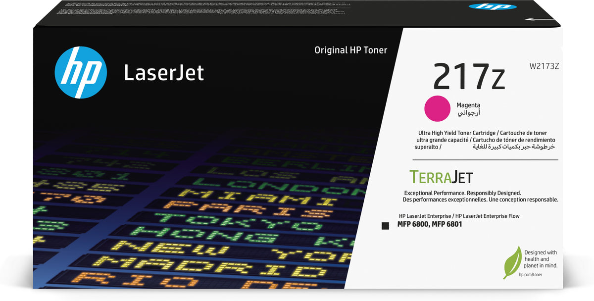 HP 217Z MAGENTA ORIGINAL LASERJET TONER CARTRIDGE