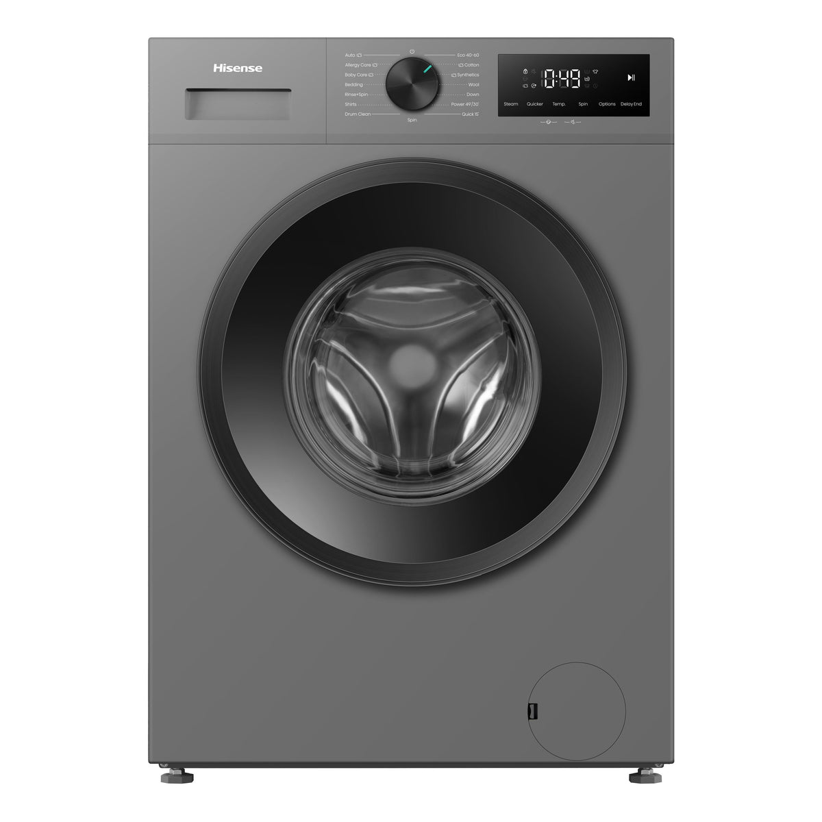 Hisense WF1I8022BT | 8kg Silver Front Loader