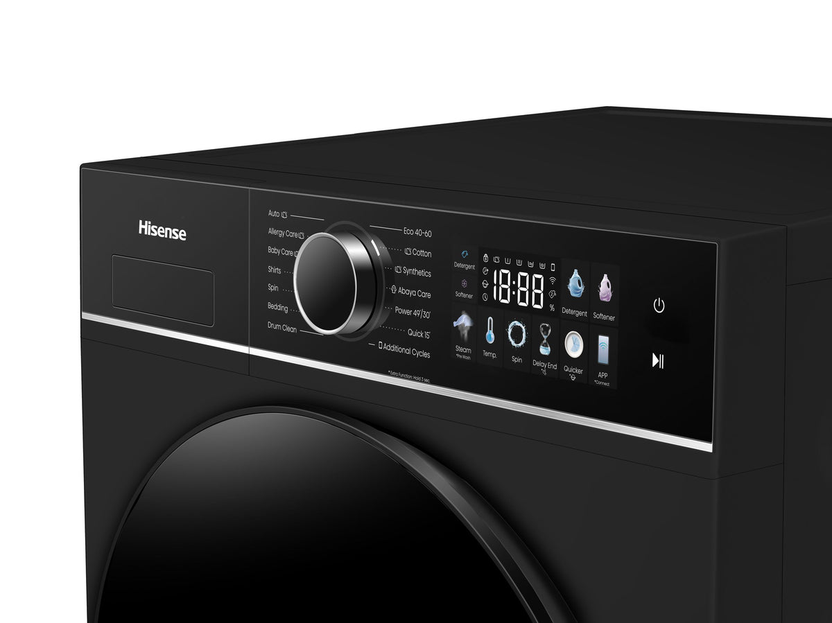 Hisense WF3I1145BB | 11Kg Premium Black Front Loader