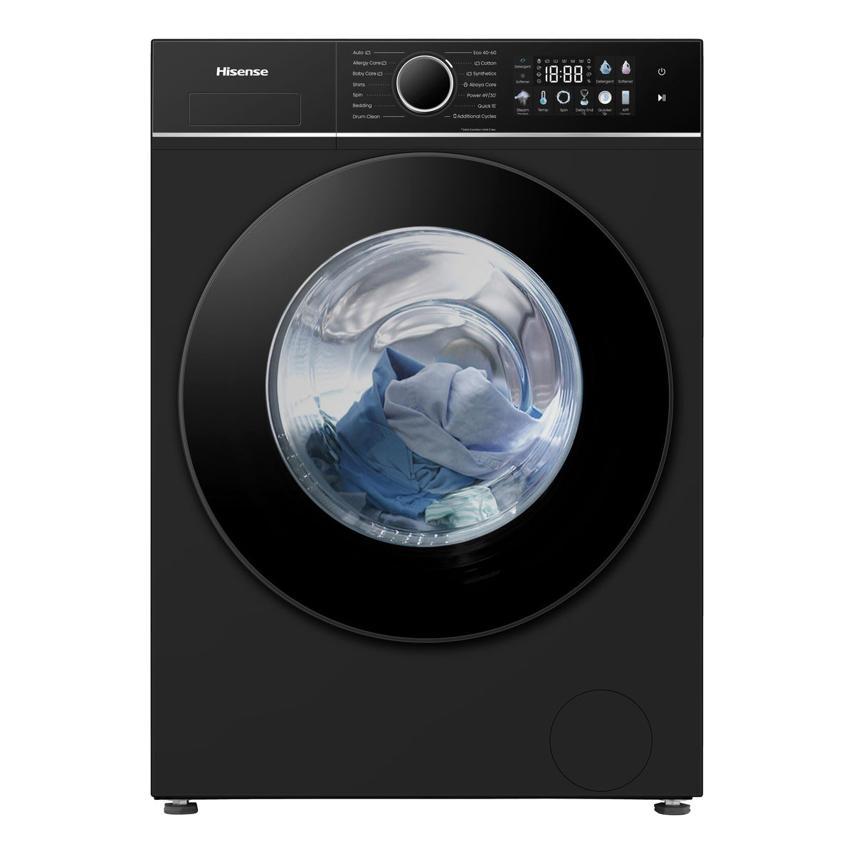 Hisense WF3I1145BB | 11Kg Premium Black Front Loader