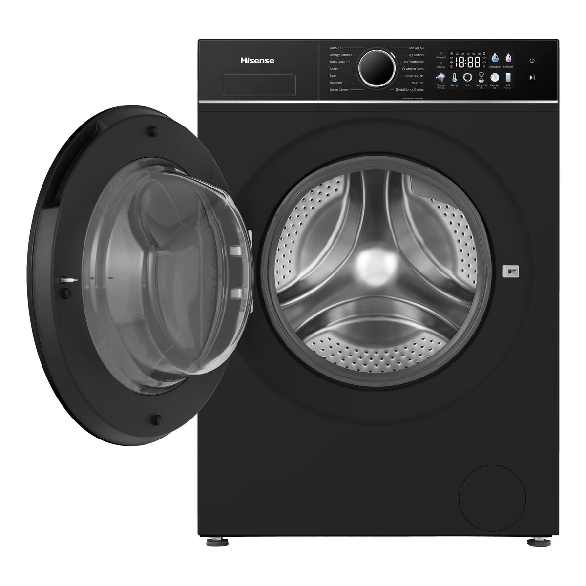 Hisense WF3I1145BB | 11Kg Premium Black Front Loader