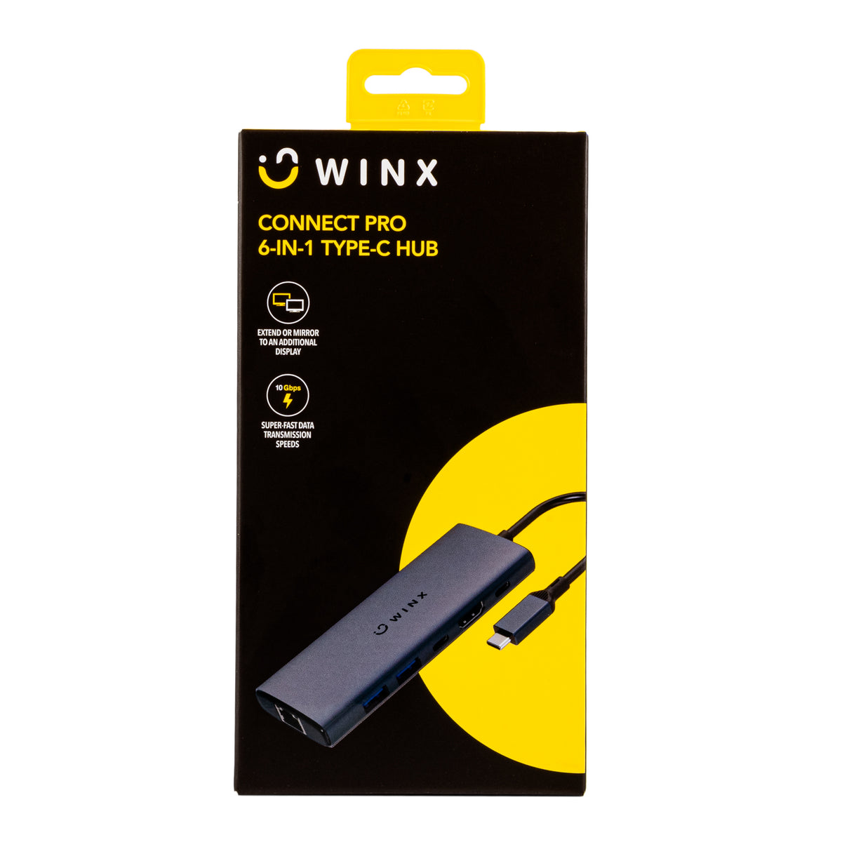 WINX CONNECT Pro 6-in-1 Type-C Hub