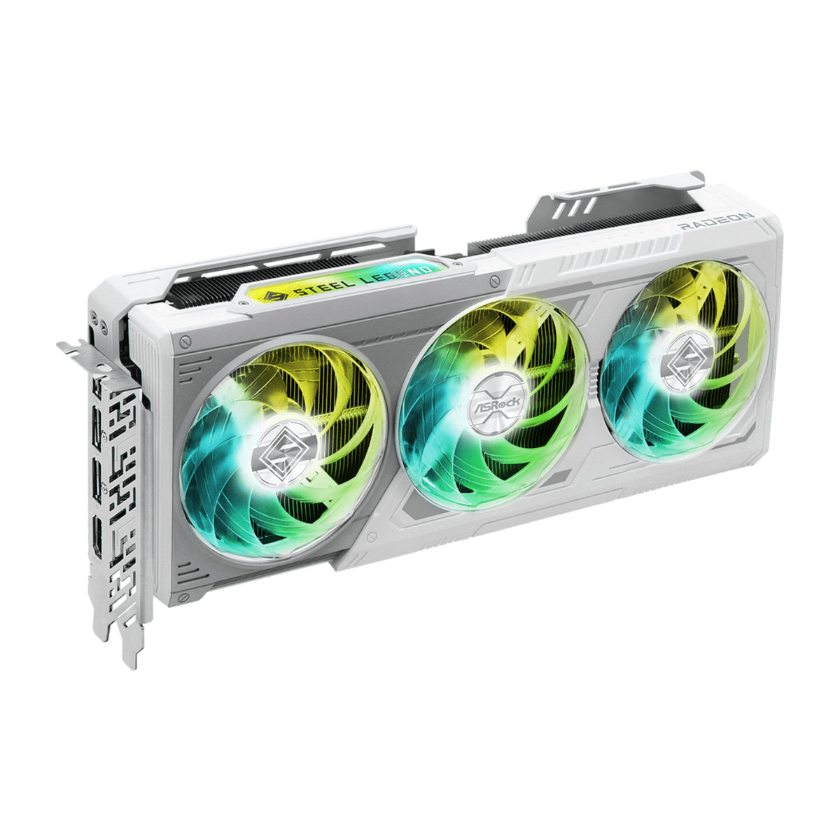 ASRock AMD Radeon RX 9070 XT Steel Legend 16GB Graphics Card