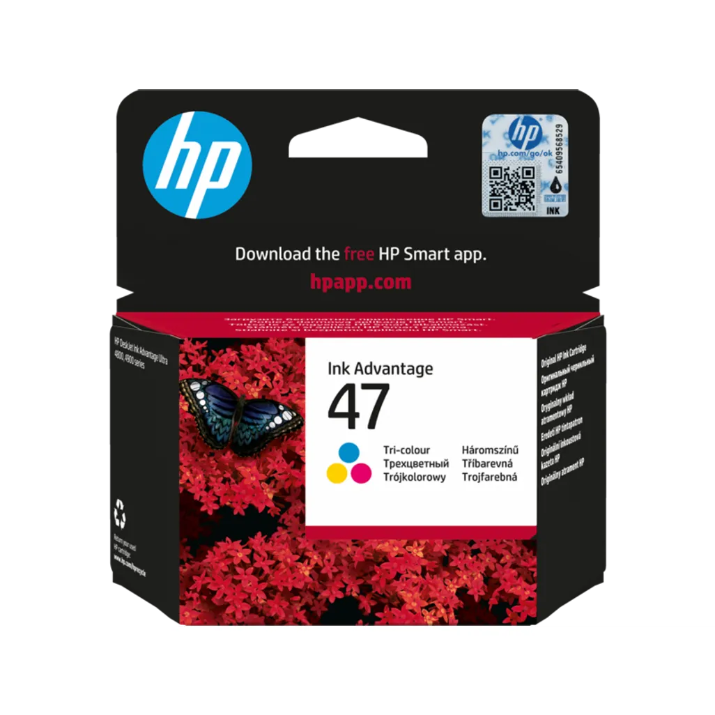 HP 47 Ink Advantage Tri-color Printer Cartridge Original - iDesign Communications