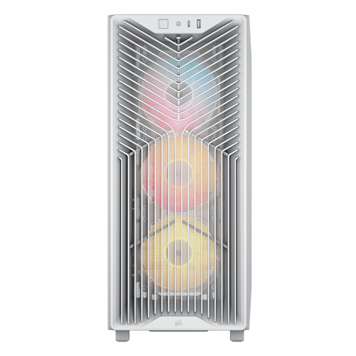 Corsair 3200D RS ARGB Mid-Tower PC Case – White