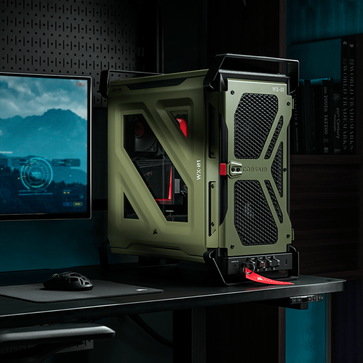 Corsair WARTHOG RS Airflow Mid-Tower Case - Olive