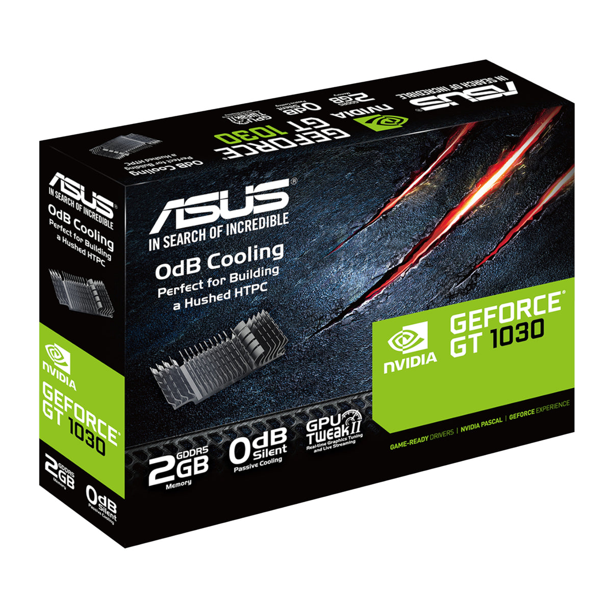 Asus GT1030-SL-2G-BRK NVIDIA GeForce GT 1030 2 GB GDDR5 Graphics Card