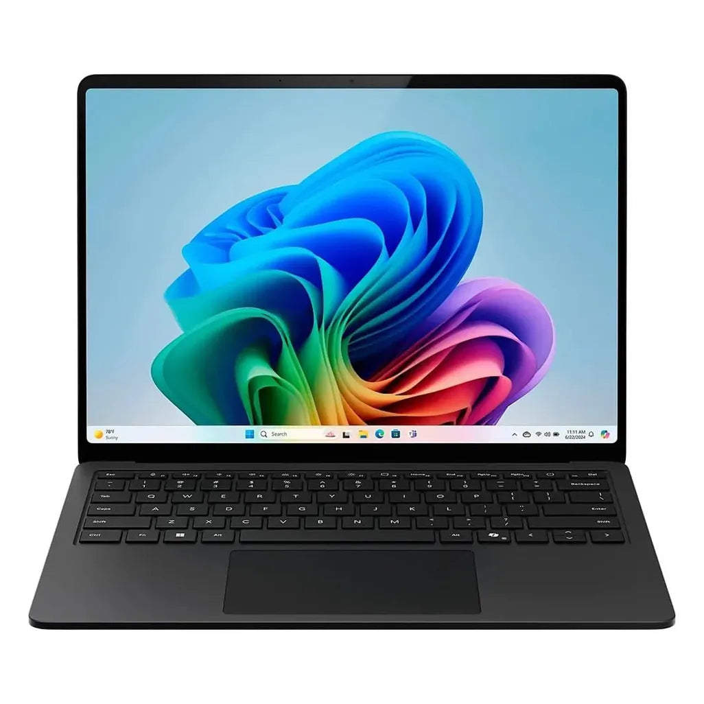 Microsoft Surface 7 13.8-inch PixelSense Laptop - Snapdragon X Plus 512GB SSD 16GB RAM Win 11 Pro Black - iDesign Communications