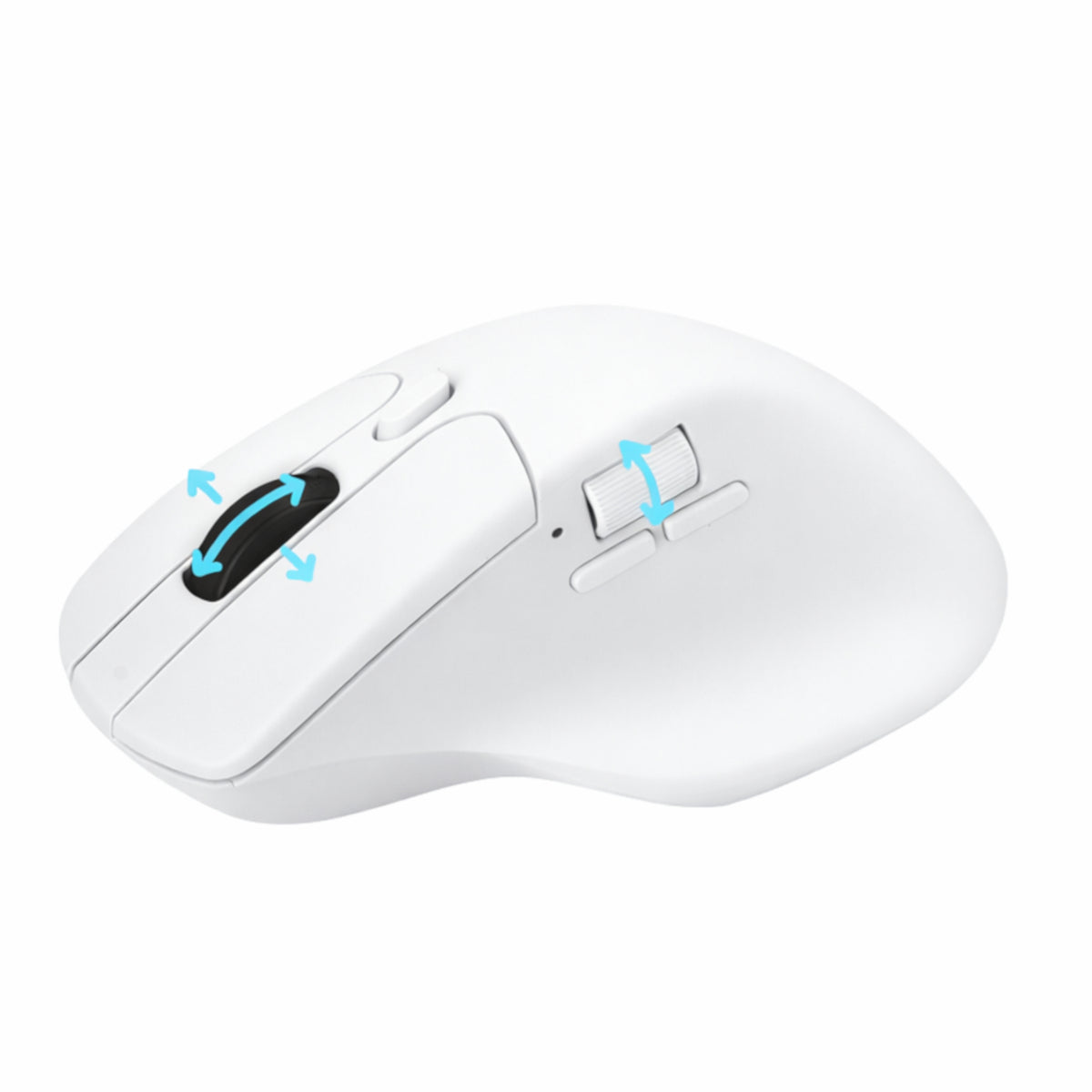Keychron M6 1K Dual-Wireless Bluetooth and 2.4G Mouse – White