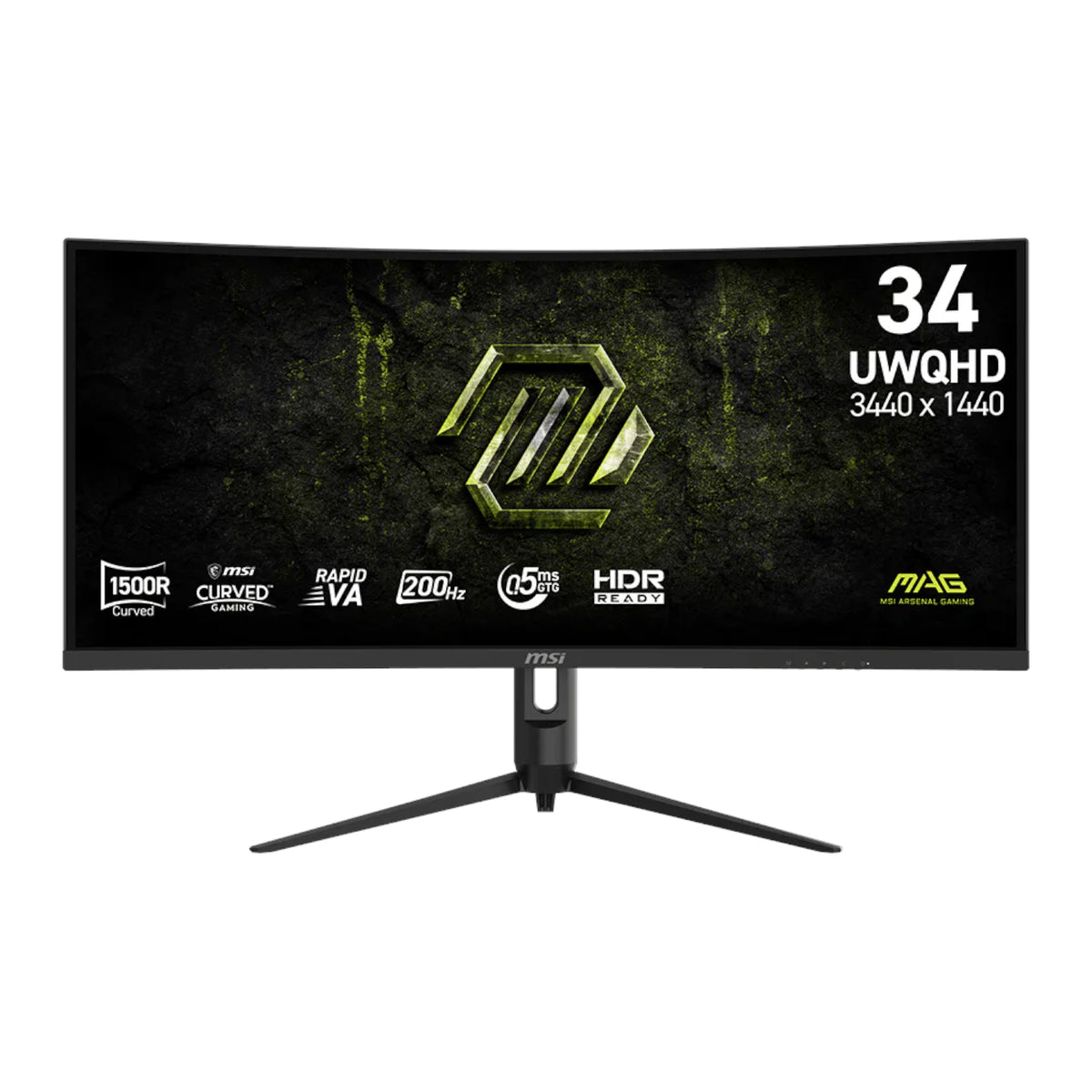 MSI MAG 342CQRF E20 34" UWQHD 200Hz VA Curved Gaming Monitor