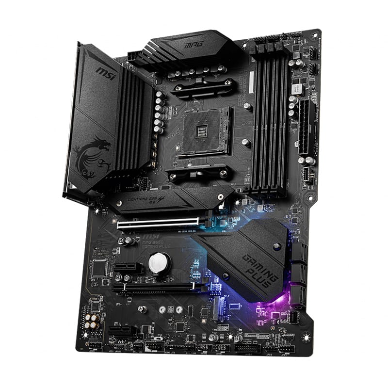 MSI MPG B550 Gaming Plus AM4 ATX Motherboard – Ryzen 5000