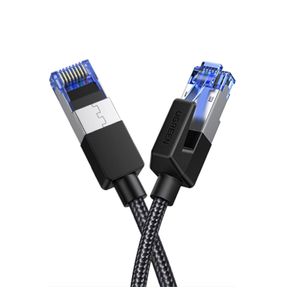 UGREEN Cat8 Nylon Braided Ethernet Cable - 40Gbps with Modular Plugs - 5m