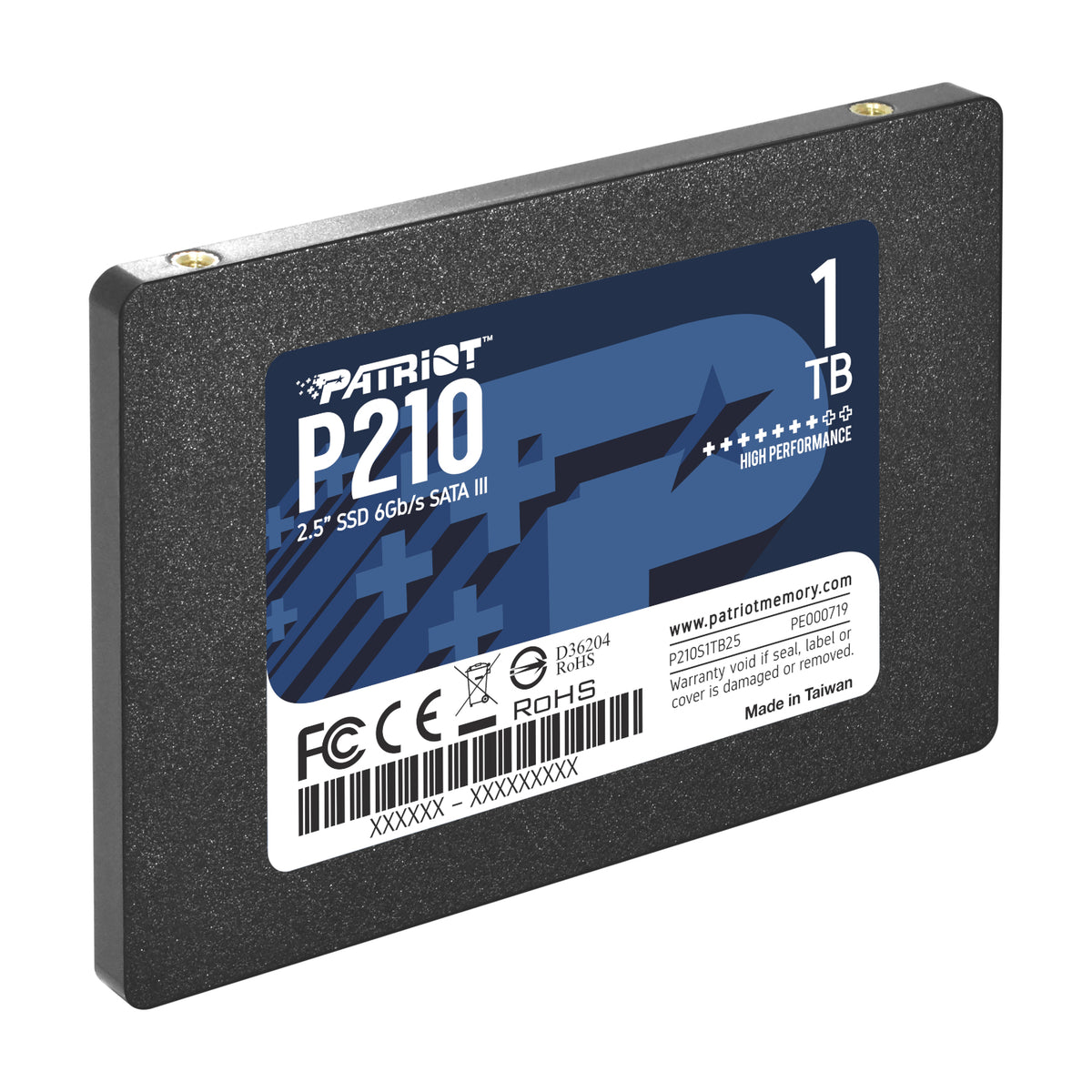 Patriot P210 1TB 2.5 Inch SATAIII SSD