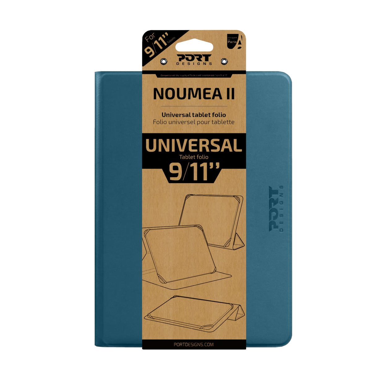 Port Universal Folio NOUMEA 2 for tablet 9/11"