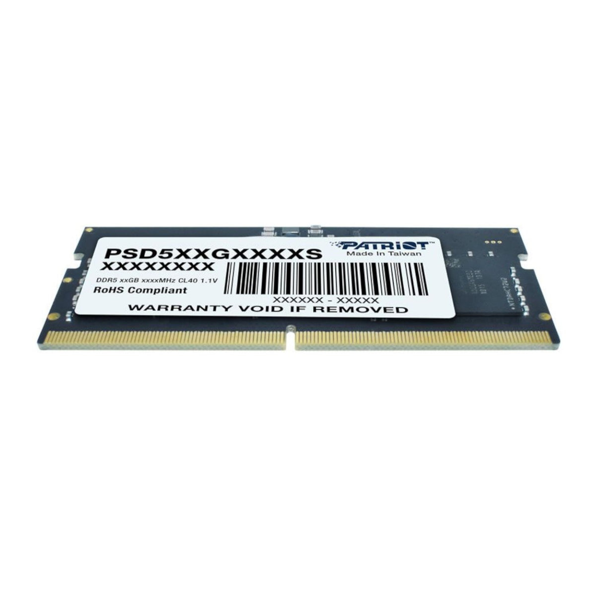 Patriot Signature Line 8GB 5600MHz DDR5 SODIMM Notebook Memory