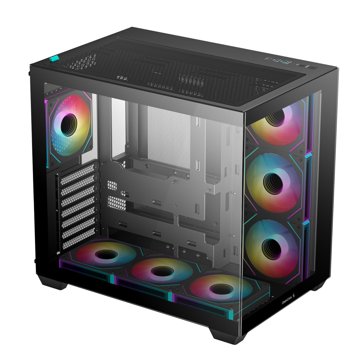 DeepCool CG530 7F ARGB ATX Gaming Chassis - Black
