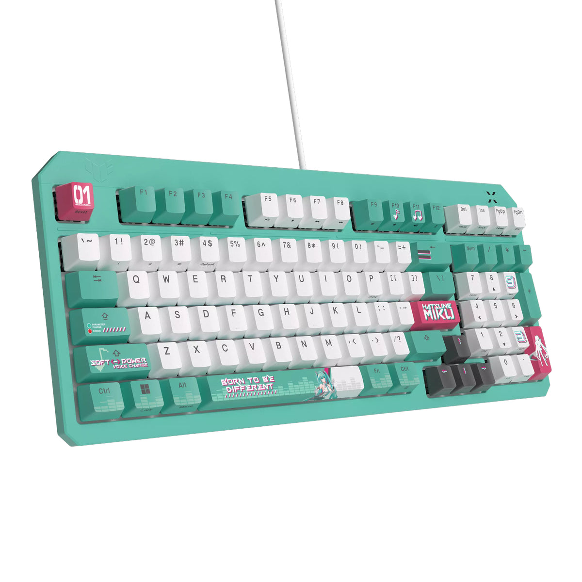 Asus TUF Gaming K3 Gen II Gaming Keyboard Hatsune Miku Edition
