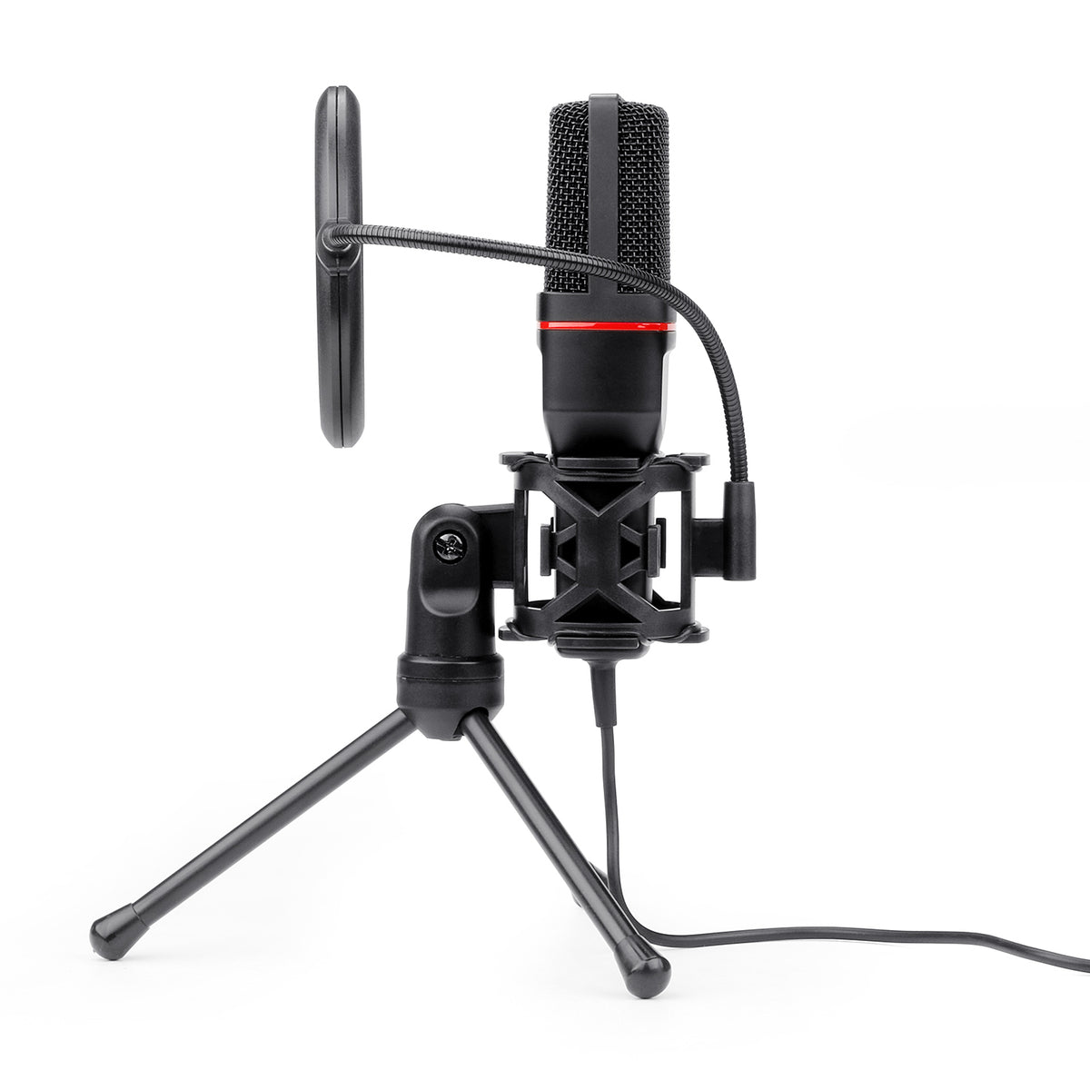 REDRAGON SEYFERT 3.5mm Aux Gaming Mic and Tripod - Black
