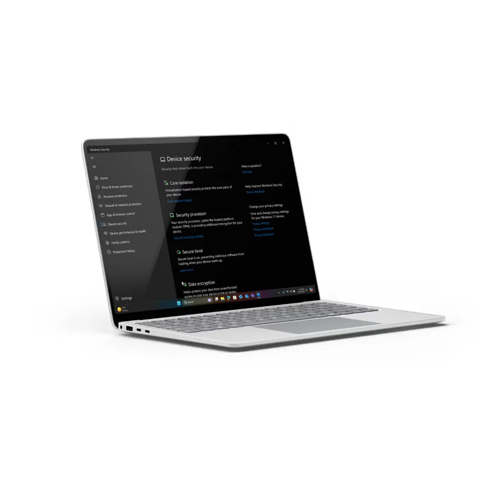 Microsoft Surface 7 13.8-Inch PixelSense AI Laptop - Snapdragon X Plus 256GB SSD 16GB RAM Win 11 Pro Platinum - iDesign Communications