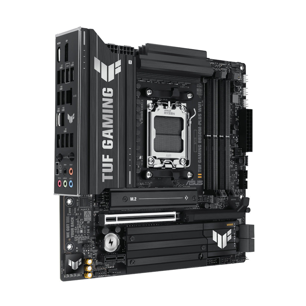 Asus TUF Gaming B850M-PLUS WIFI AM5 Micro ATX Gaming Motherboard