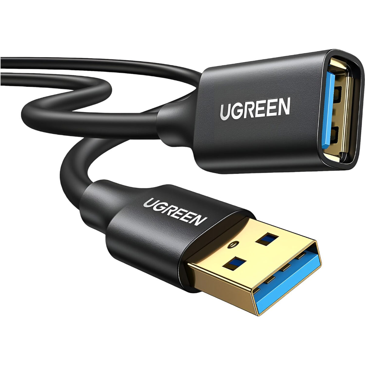 UGREEN USB 3.0 Extension Cable – Male to Female, 5Gbps Data Transfer - 1m