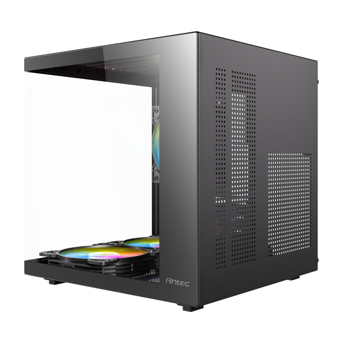 Antec VCX10M RGB Micro-ATX | ITX Mini -Tower Gaming Chassis - Black